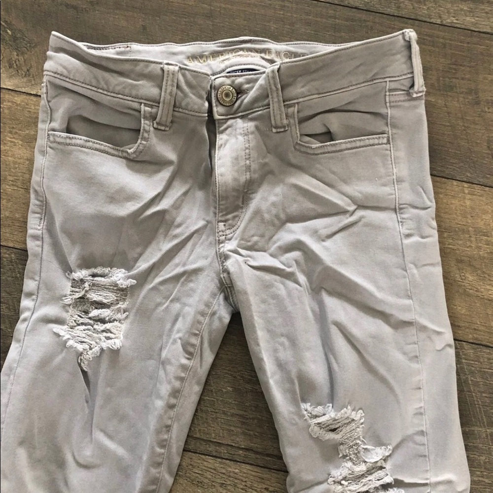 AE Distressed Jeggings - Picture 3 of 6
